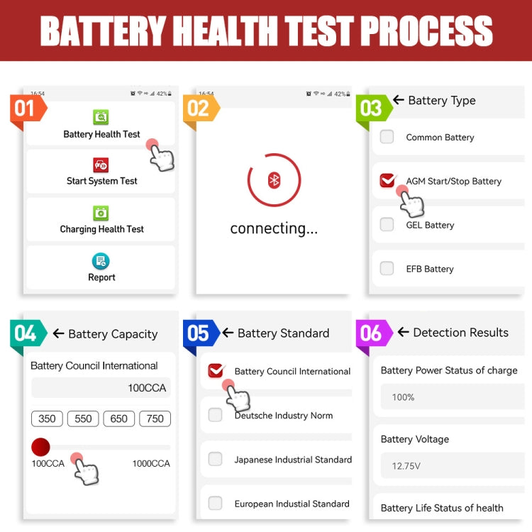 LAUNCH X431 BST360 12V Car Battery Test Clip Analyzer ÎҵÄÉ̵ê