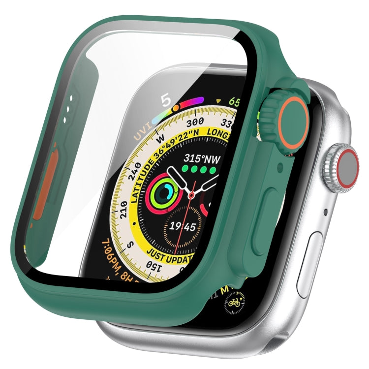 Tempered Film + PC Integrated Watch Protective Case