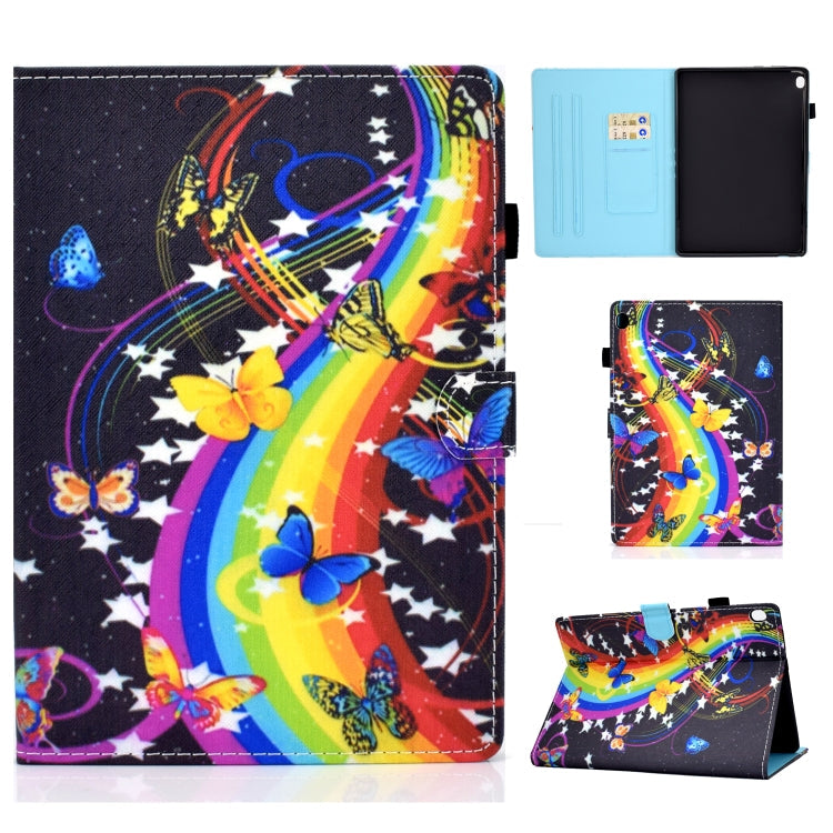 Colored Drawing Stitching Horizontal Flip Leather Case, with Holder & Card Slots & Sleep / Wake-up Function My Store