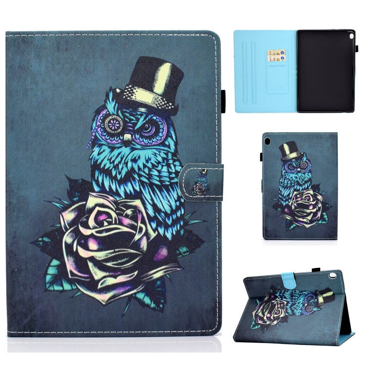 Colored Drawing Stitching Horizontal Flip Leather Case, with Holder & Card Slots & Sleep / Wake-up Function My Store