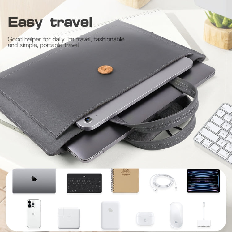 Universal Elastic Thread Button Portable Laptop Inner Bag