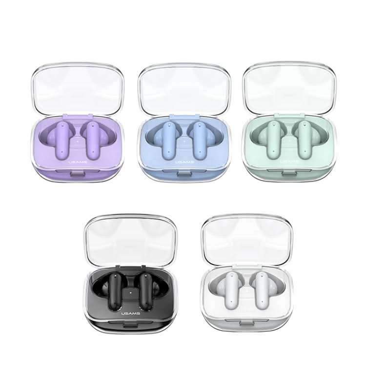 USAMS BE16 Ice Tray Series Transparent TWS In-Ear Wireless Bluetooth Earphone