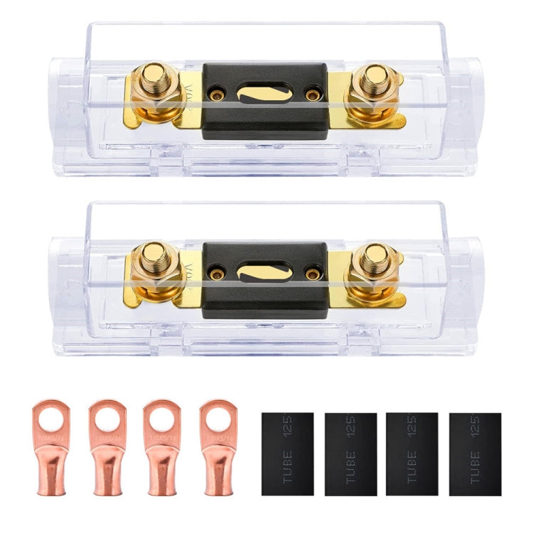 2 in 1 ANL Car Fuse Holder Electrical Protection Insulating Cover-Reluova