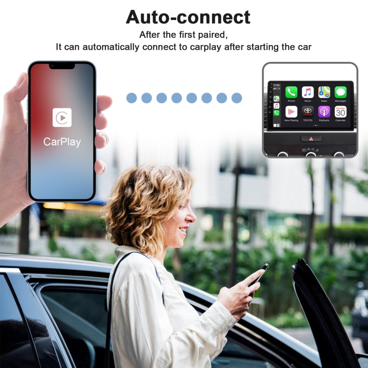 THT-020-2 USB + USB-C / Type-C Wired to Wireless Carplay Adapter for iPhone ÎҵÄÉ̵ê