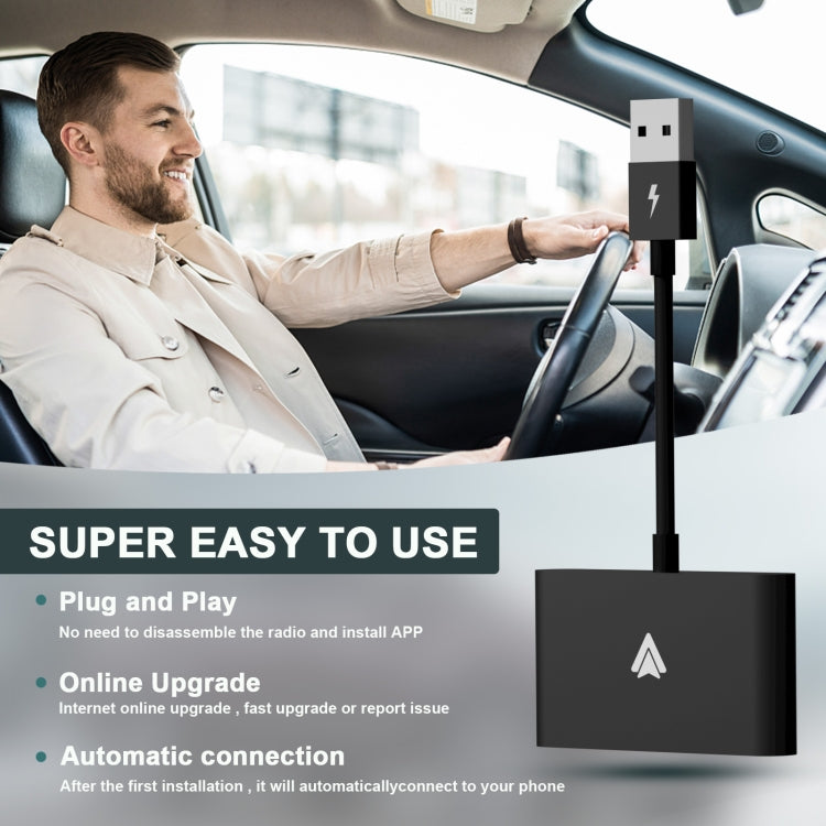 THT-020-2+ USB + USB-C / Type-C Wired to Wireless Carplay Adapter for Android Smartphone ÎҵÄÉ̵ê