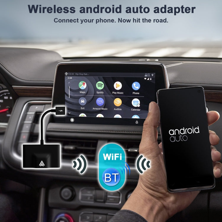 THT-020-3+ USB + USB-C / Type-C Wired to Wireless Carplay Adapter for Android Smartphone ÎҵÄÉ̵ê