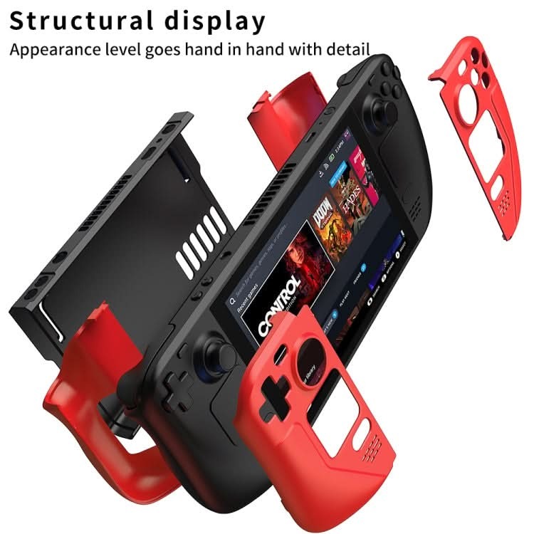 GKK For Steam Deck Color Contrast Anti-fall Game Console Case Reluova