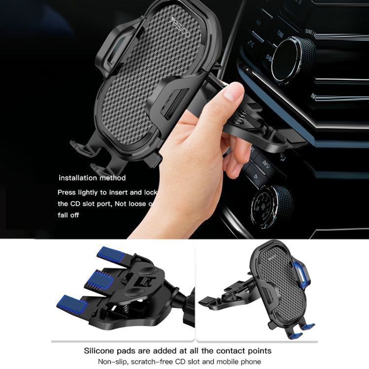 Yesido C84 360 Degree Rotating CD Port Car Phone Holder ÎҵÄÉ̵ê