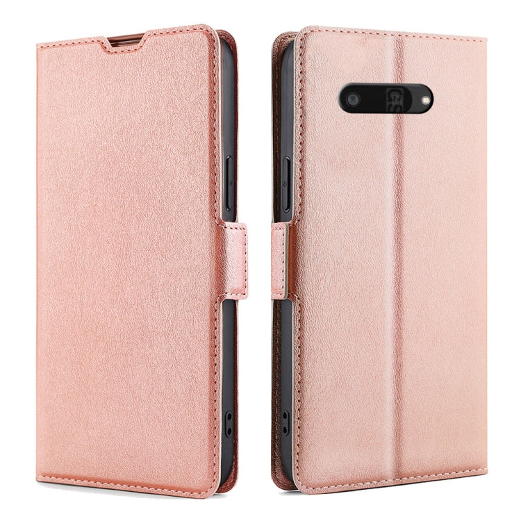 Ultra-thin Voltage Side Buckle Horizontal Flip Leather Phone Case My Store