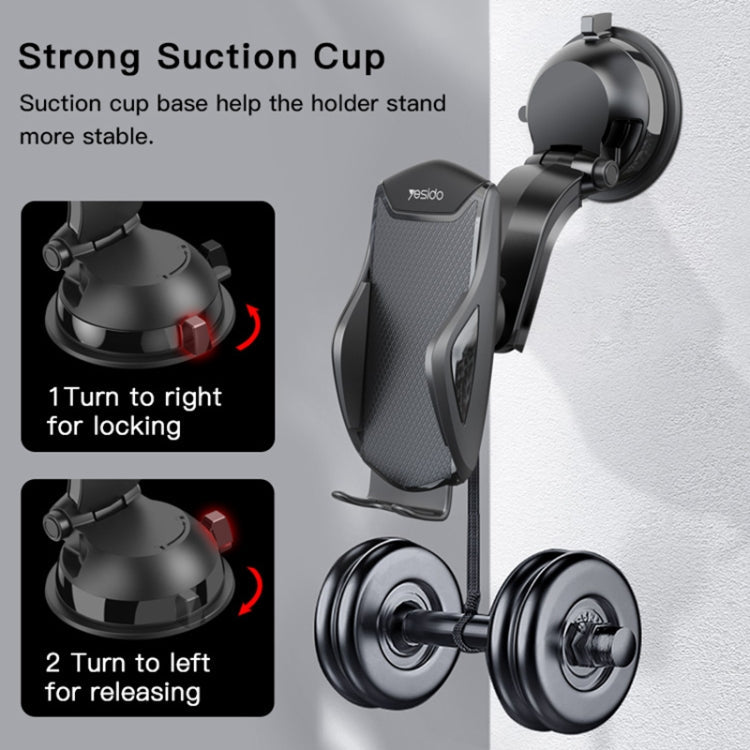 Yesido C99 Car Center Console Suction Cup Mobile Phone Navigation Holder ÎҵÄÉ̵ê