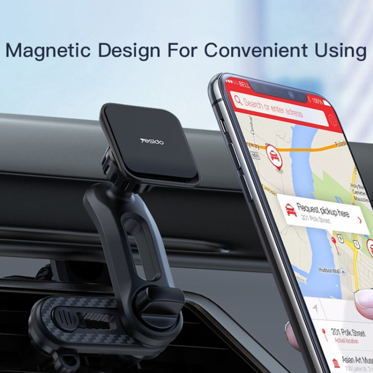 Yesido C106 Car Air Outlet Dual Clip Magsafe Magnetic Phone Navigation Holder