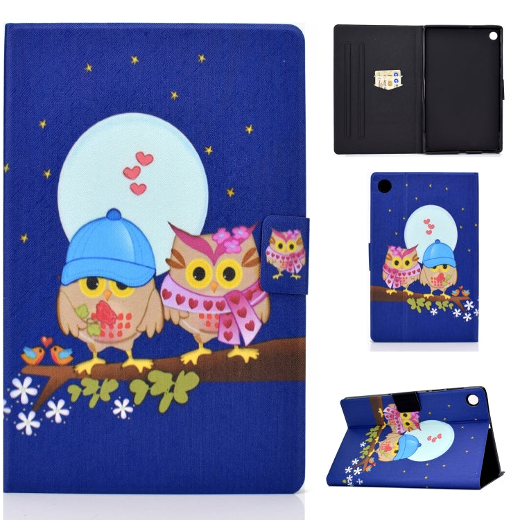 Colored Drawing Horizontal Flip Leather Case with Holder & Card Slots & Sleep / Wake-up Function My Store