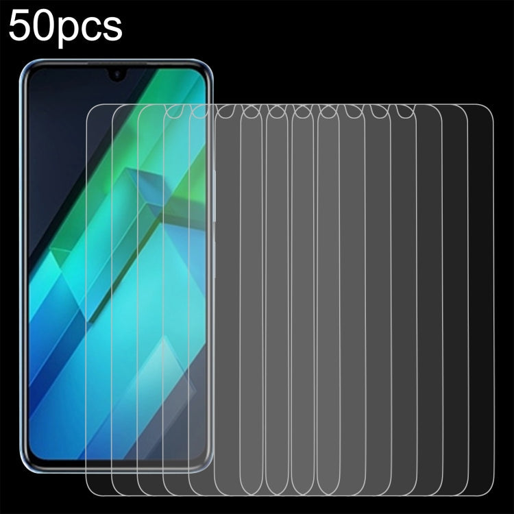 50pcs 0.26mm 9H 2.5D Tempered Glass Film-Reluova