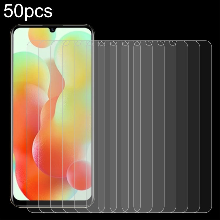 50pcs 0.26mm 9H 2.5D Tempered Glass Film-Reluova