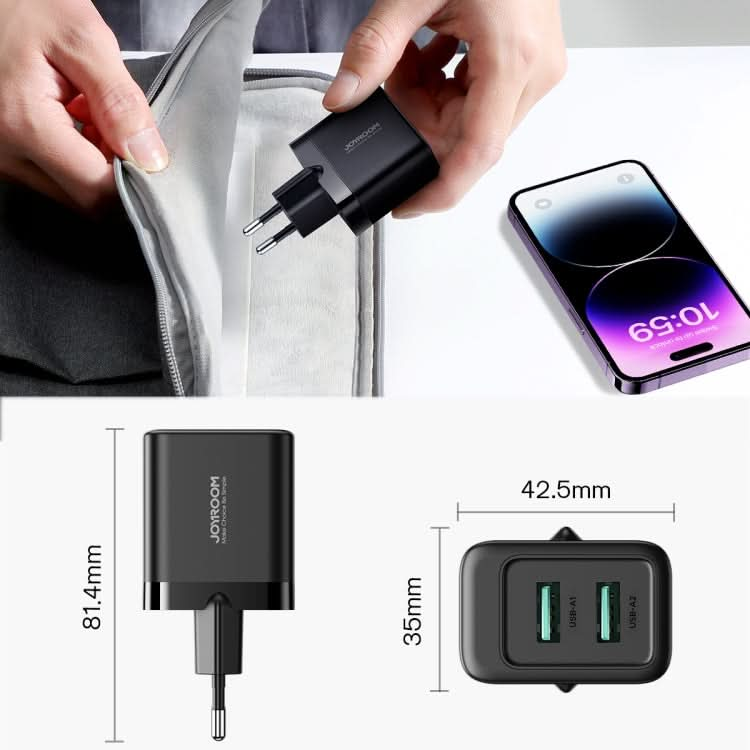 JOYROOM JR-TCN01 2.4A Dual Ports USB Charger