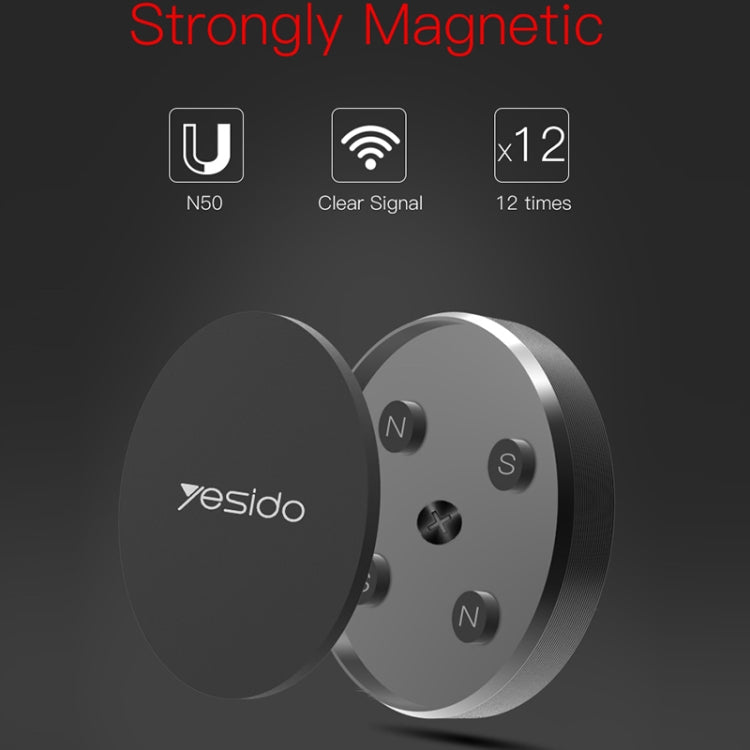 Yesido C38 Car Round Plate Magnetic Phone Holder