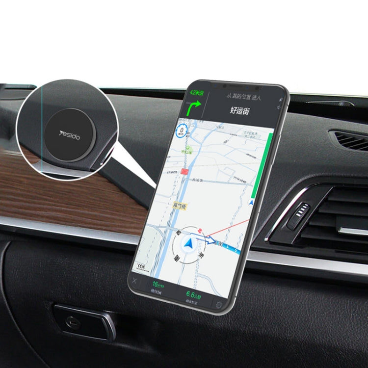 Yesido C38 Car Round Plate Magnetic Phone Holder ÎҵÄÉ̵ê