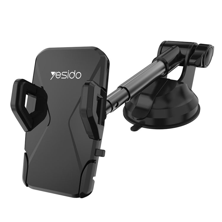 Yesido C40 Car Foldable 360 Degree Rotation Automatic Clip Phone Holder