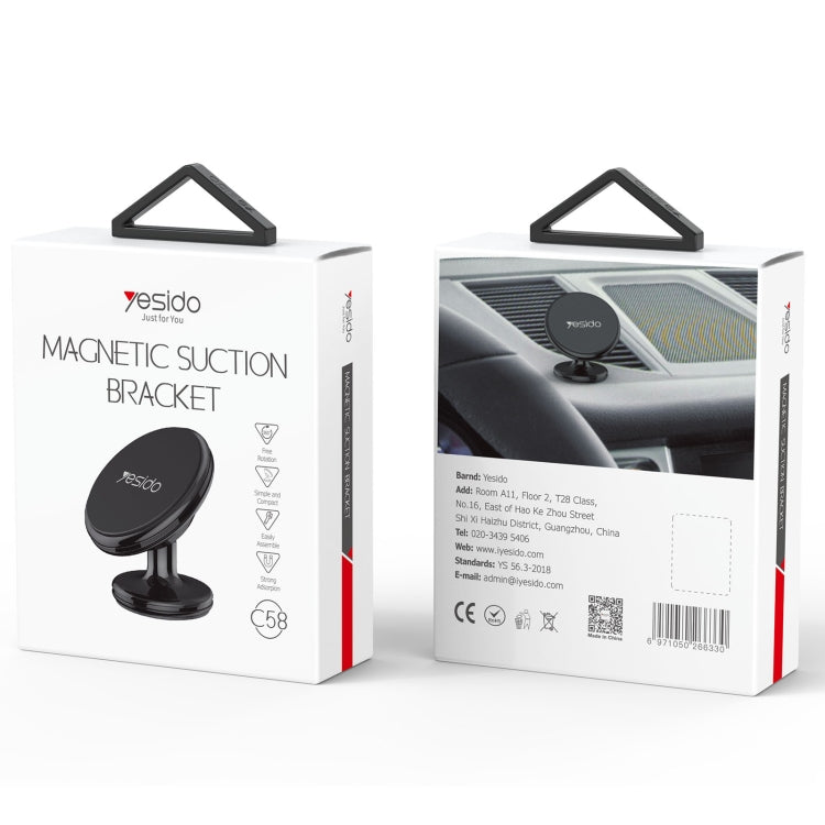 Yesido C58 Car Magnetic Suction Phone Holder