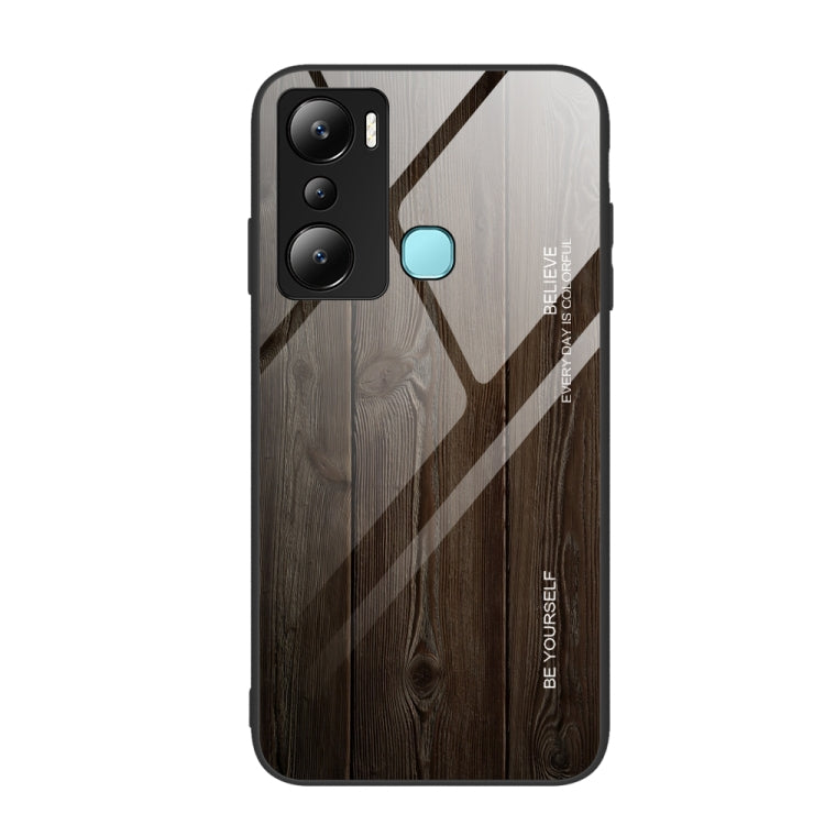 Wood Grain Glass Phone Case