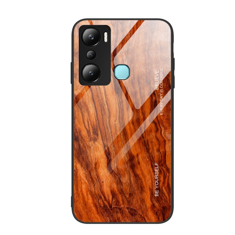 Wood Grain Glass Phone Case