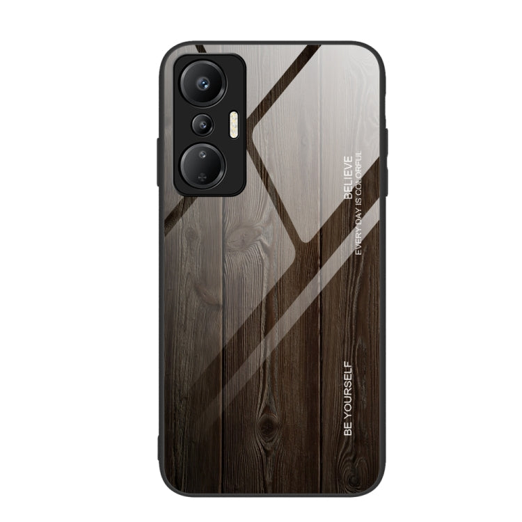 Wood Grain Glass Phone Case