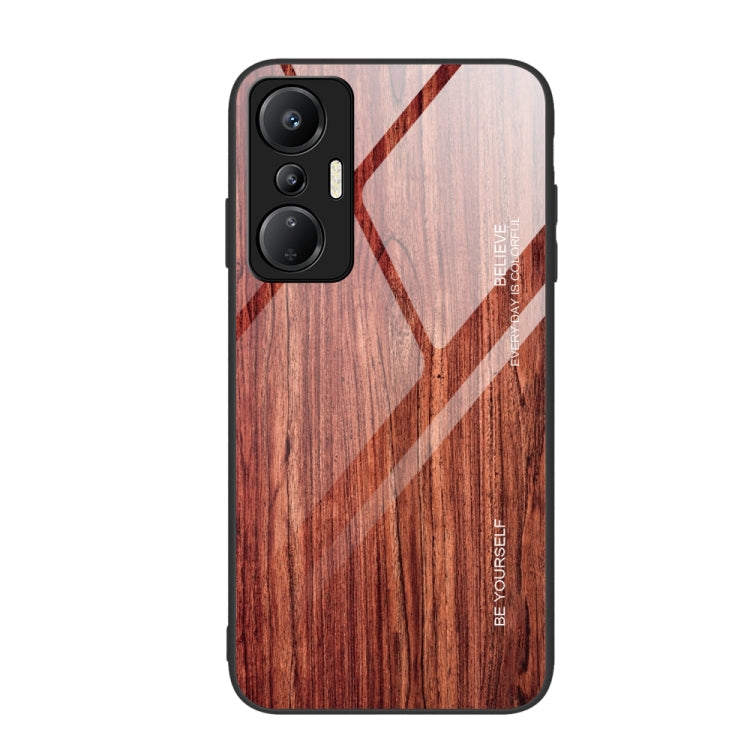 Wood Grain Glass Phone Case