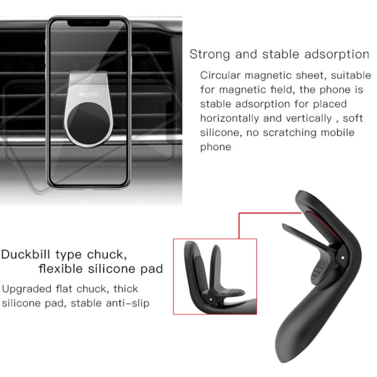 Yesido C64 Car Air Vent Strong Magnetic Phone Holder