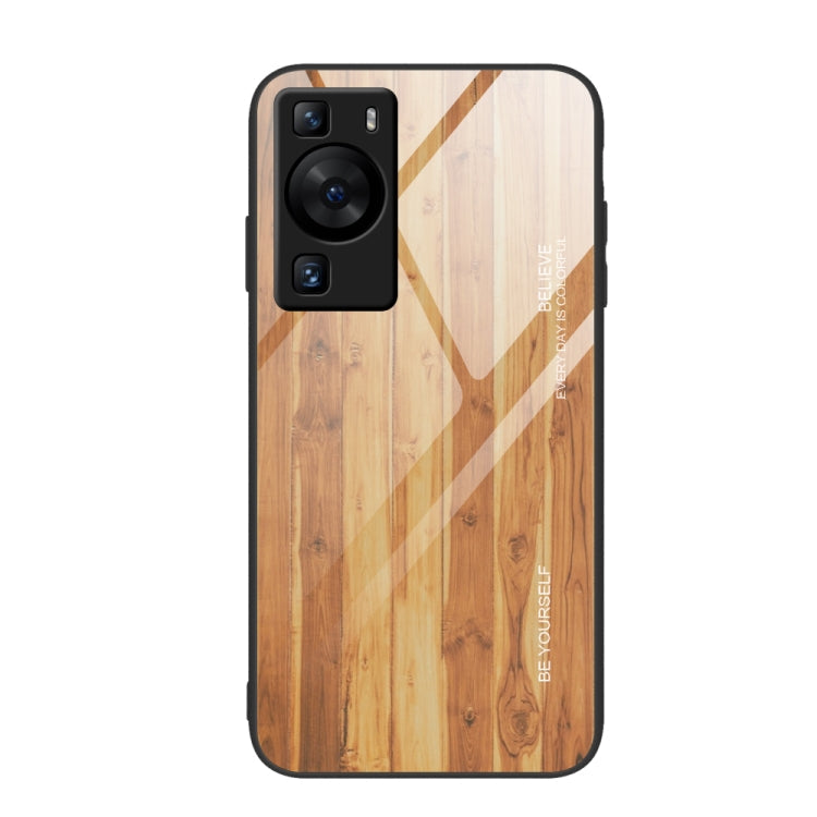 Wood Grain Glass Phone Case My Store