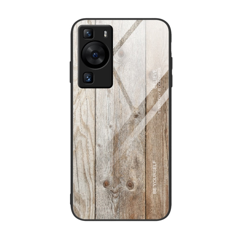 Wood Grain Glass Phone Case