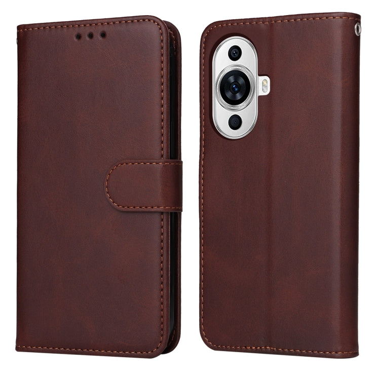 Classic Calf Texture Flip Leather Phone Case, Series 1