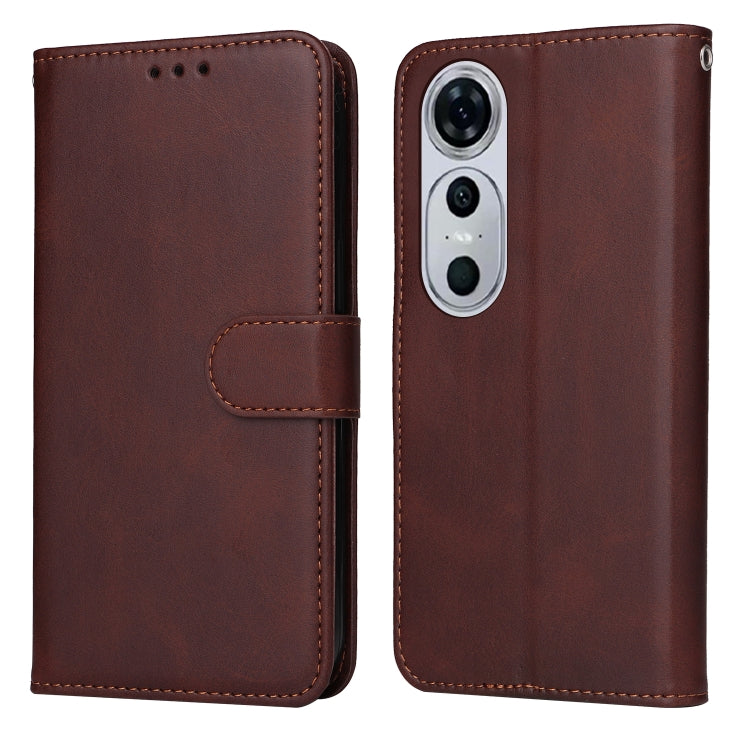 Classic Calf Texture Flip Leather Phone Case, Series 1