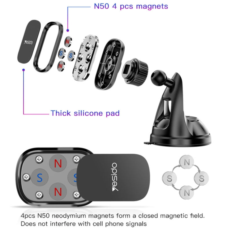 Yesido C72 Car Strong Magnetic Phone Holder ÎҵÄÉ̵ê