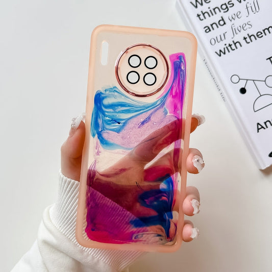 Oil Painting Electroplating TPU Phone Case