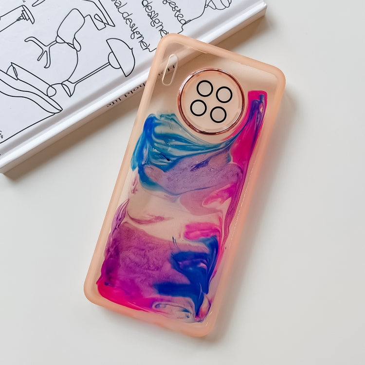 Oil Painting Electroplating TPU Phone Case