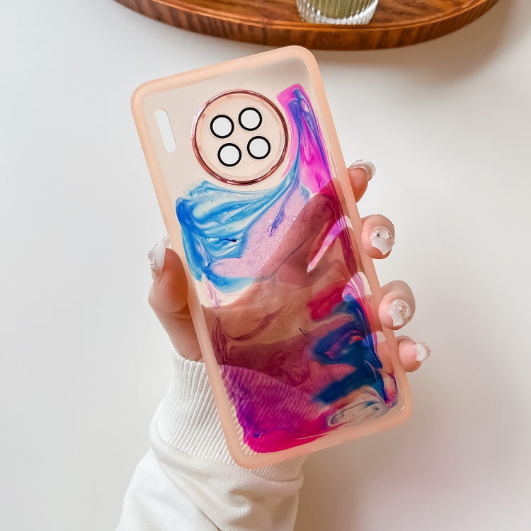 Oil Painting Electroplating TPU Phone Case