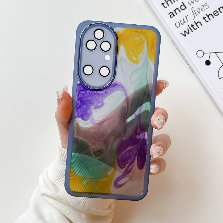 Oil Painting Electroplating TPU Phone Case