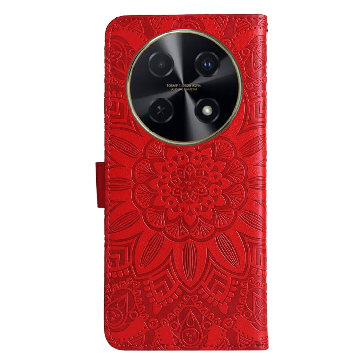 Embossed Sunflower Leather Phone Case, Series 1