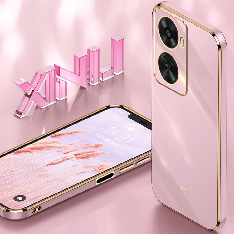 XINLI Straight Edge 6D Electroplate TPU Phone Case, Series 3