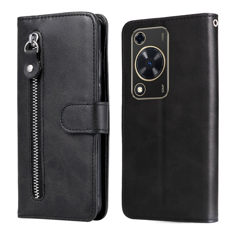 Calf Texture Zipper Leather Phone Case, Series 1