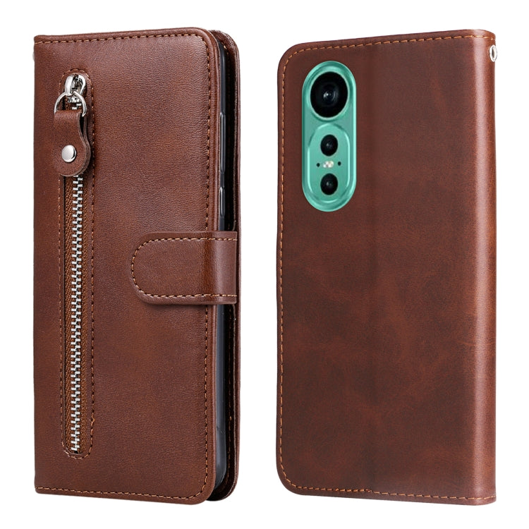 Calf Texture Zipper Leather Phone Case, Series 1