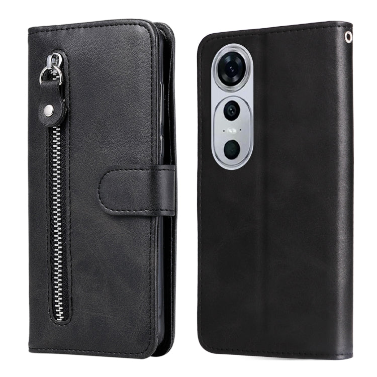 Calf Texture Zipper Leather Phone Case, Series 1