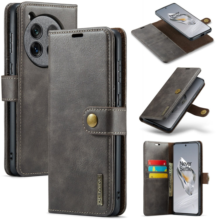 DG.MING Crazy Horse Texture Detachable Magnetic Leather Case My Store