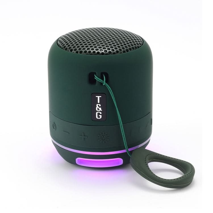 T&G TG294 TWS LED Mini Portable Wireless Stereo Sound Outdoor Speaker