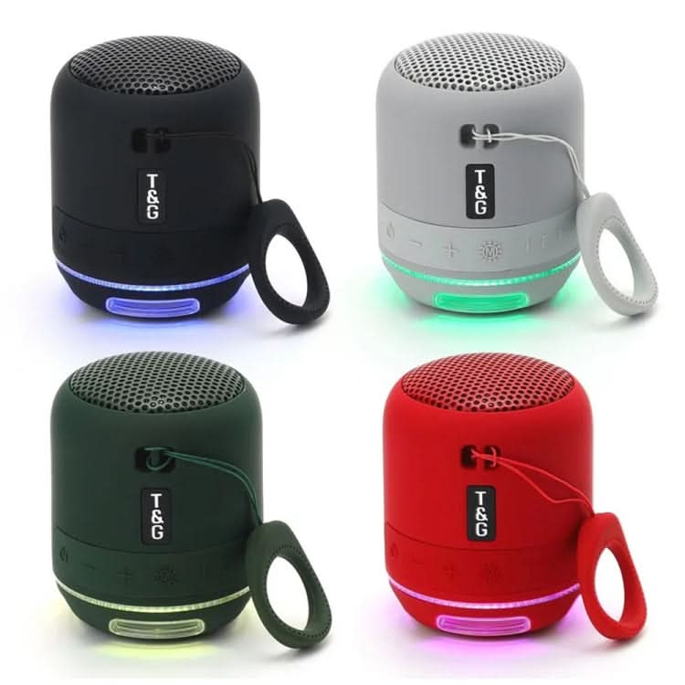 T&G TG294 TWS LED Mini Portable Wireless Stereo Sound Outdoor Speaker