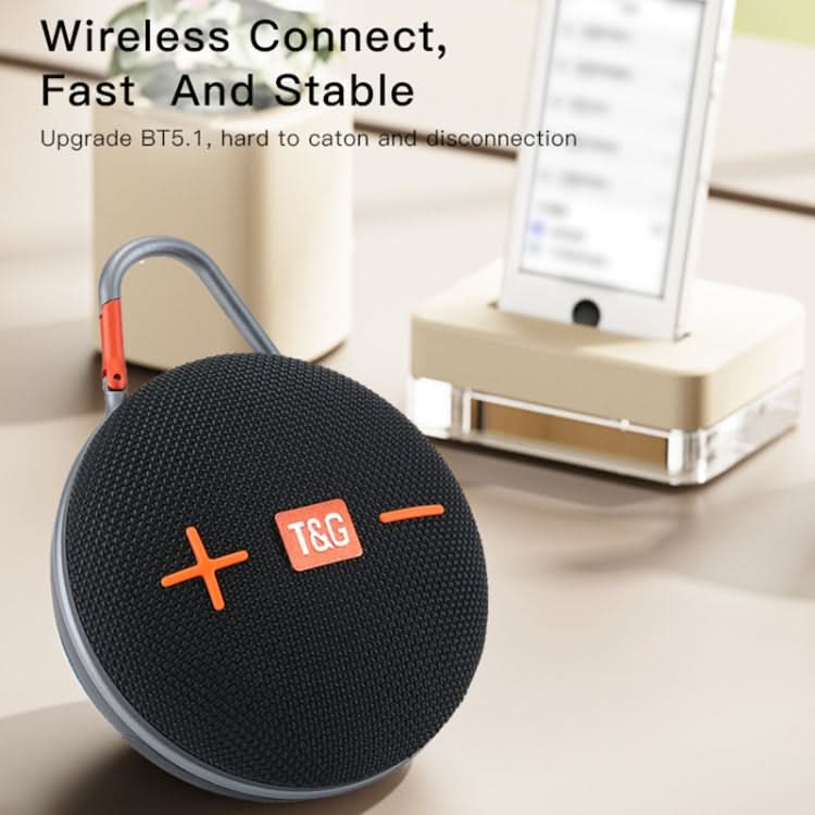 T&G TG648 TWS Outdoor Mini Portable Wireless Bluetooth Speaker with LED Light