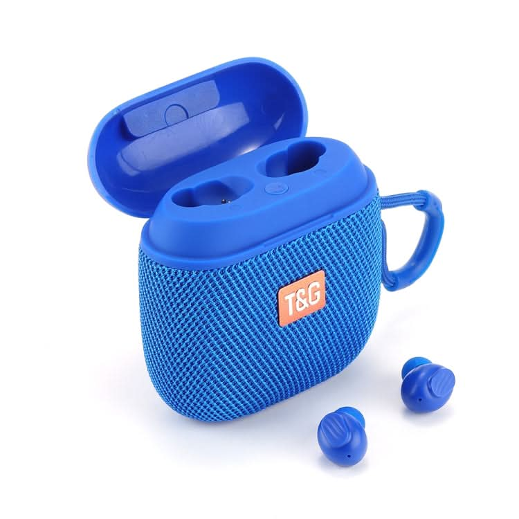 T&G TG809 2 in 1 Portable Outdoor Wireless Speaker & Mini TWS Bluetooth Earbuds