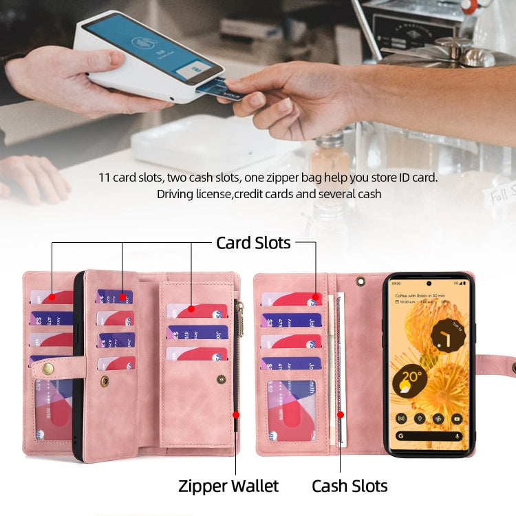 Zipper Wallet Detachable Magnetic Leather Phone Case My Store