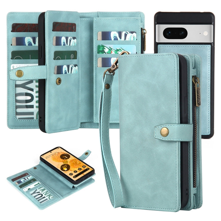 Zipper Wallet Detachable Magnetic Leather Phone Case