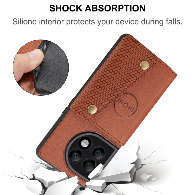 Double Buckle Magnetic PU+TPU Phone Case My Store